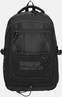 Enrico Benetti Anchorage laptoprugzak 15 inch zwart