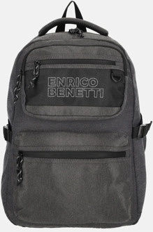 Enrico Benetti Anchorage laptoprugzak M gijs Antraciet
