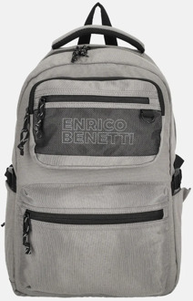 Enrico Benetti Anchorage laptoprugzak M lichtgrijs