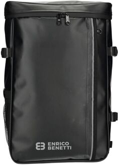 Enrico Benetti Arctic laptop laptop rugzak 15" black Zwart - H 49 x B 32 x D 16 cm