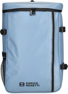 Enrico Benetti Arctic laptop laptop rugzak 15" light blue Blauw - H 49 x B 32 x D 16 cm