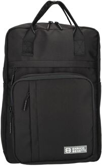 Enrico Benetti Aruba 20L Laptop Backpack 14" black Zwart - H 40 x B 30 x D 15 cm