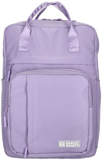 Enrico Benetti Aruba 20L Laptop Backpack 14" lila Paars - H 40 x B 30 x D 15 cm