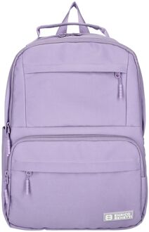 Enrico Benetti Aruba 22L Laptop Backpack 14" lila Paars - H 45 x B 30 x D 15 cm