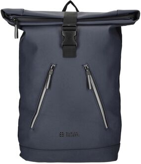 Enrico Benetti Bergen Laptop Backpack 17" blue Blauw - H 48 x B 30 x D 15 cm