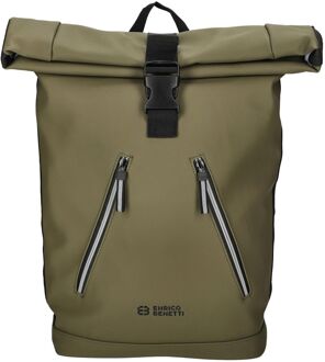 Enrico Benetti Bergen Laptop Backpack 17" olive Groen - H 48 x B 30 x D 15 cm