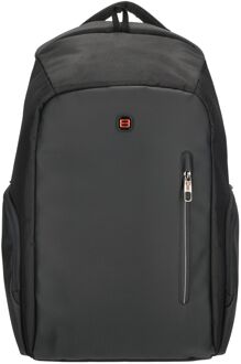 Enrico Benetti Berlin Laptop Backpack 17" black Zwart - H 50 x B 33 x D 16 cm