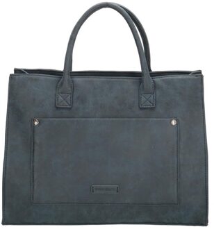 Enrico Benetti Bobbi handtas 14 inch blue