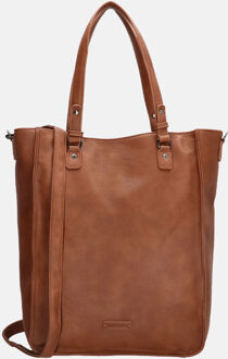 Enrico Benetti Caen shopper 17 inch cognac