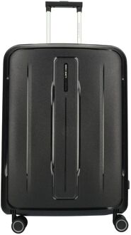 Enrico Benetti Chicago Spinner Large 75 black hardcase koffer Zwart - H 75 x B 50 x D 27,5 cm
