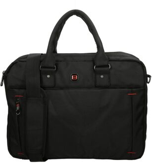 Enrico Benetti Cornell laptoptas 15 inch black
