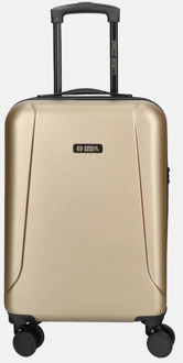 Enrico Benetti Edmonton handbagage koffer 55 cm champagne Brons