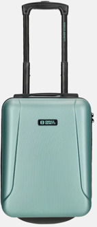 Enrico Benetti Edmonton Underseater 40 mint hardcase koffer lichtgewicht koffer Groen - H 40 x B 28 x D 20 cm