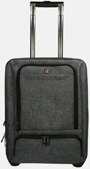 Enrico Benetti Frankfurt handbagage koffer 17 inch grijs - No Size