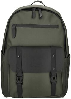 Enrico Benetti Glasgow Laptop Backpack 15" olive backpack Groen - H 43 x B 29 x D 14