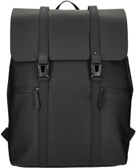 Enrico Benetti Glasgow Laptop Backpack 17" black Zwart - H 42 x B 32 x D 14 cm