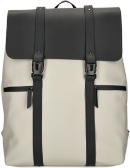 Enrico Benetti Glasgow Laptop Backpack 17" light taupe - H 42 x B 32 x D 14 cm