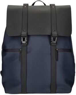 Enrico Benetti Glasgow Laptop Backpack 17" navy Blauw - H 42 x B 32 x D 14 cm