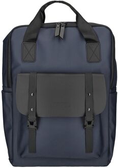 Enrico Benetti Glasgow laptop laptop rugzak 15" blue Blauw - H 43 x B 29 x D 14 cm