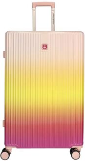Enrico Benetti Havana Large Spinner 75 Expandable fuchsia hardcase koffer Roze - H 75 x B 47 x D 30 cm