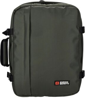 Enrico Benetti Innsbruck Cabin Backpack 15" Underseater olive weekendtas handbagage Groen - H 40 x B 30 x D 20 cm