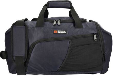 Enrico Benetti Innsbruck Duffle blue weekendtas Blauw - H 50 x B 25 x D 25 cm