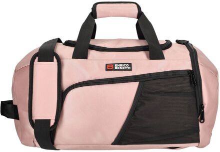 Enrico Benetti Innsbruck Duffle old pink weekendtas Roze - H 50 x B 25 x D 25 cm
