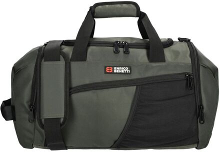 Enrico Benetti Innsbruck Duffle olive weekendtas Groen - H 50 x B 25 x D 25 cm