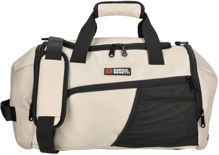 Enrico Benetti Innsbruck Duffle sand weekendtas Zand - H 50 x B 25 x D 25 cm