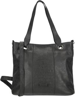 Enrico Benetti Josie Shoulderbag black schoudertas dames Zwart - H 31 x B 36 x D 12.5 cm