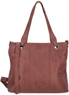 Enrico Benetti Josie Shoulderbag burgundy schoudertas dames Rood - H 31 x B 36 x D 12.5 cm