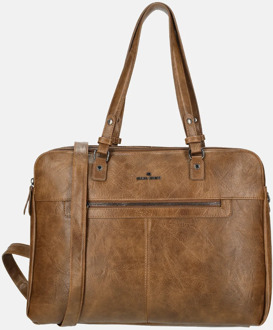 Enrico Benetti Julia shopper camel Cognac