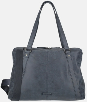 Enrico Benetti Karin shopper L blauw