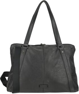 Enrico Benetti Karin Shoulderbag black schoudertas dames Zwart - H 29 x B 42 x D 11 cm