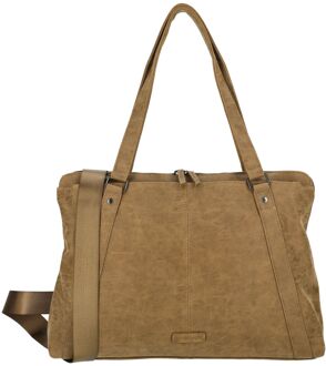 Enrico Benetti Karin Shoulderbag camel schoudertas dames Zand - H 29 x B 42 x D 11 cm