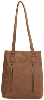 Enrico Benetti Kate Handbag camel damestas Cognac - H 31 x B 26 x D 11 cm