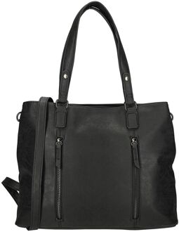 Enrico Benetti Kylie Shopper Shoulderbag black damestas Zwart - H 29 x B 36 x D 13 cm