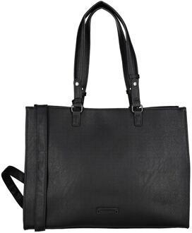 Enrico Benetti Lily Handbag 15" black damestas Zwart - H 31 x B 40 x D 15 cm