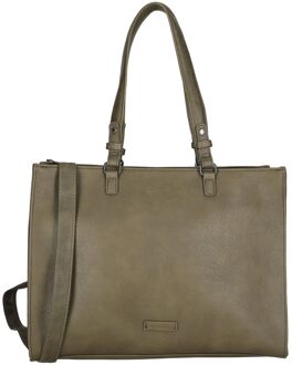 Enrico Benetti Lily Handbag 15" olive damestas Groen - H 31 x B 40 x D 15 cm