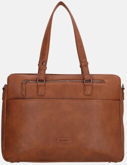 Enrico Benetti Lily laptoptas 14 inch cognac