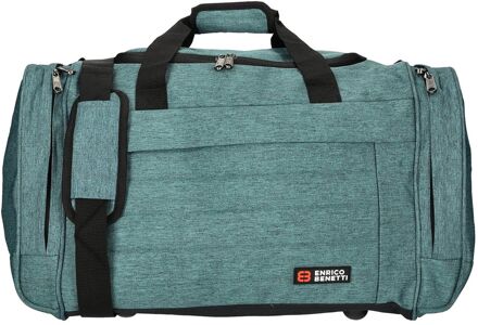Enrico Benetti Montevideo Sport / Travel Bag 55 green handbagage Groen - H 30 x B 55 x D 25 cm