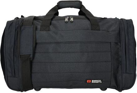Enrico Benetti Montevideo Sport / Travel Bag 60L black Zwart - H 30 x B 65 x D 30 cm