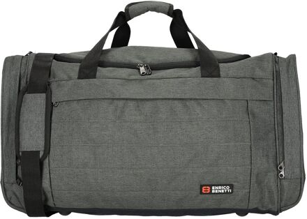 Enrico Benetti Montevideo Sport / Travel Bag 60L grey Grijs - H 30 x B 65 x D 30 cm
