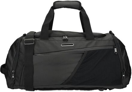 Enrico Benetti Northern Backpack / Travel Bag black weekendtas handbagage Zwart - H 30 x B 55 x D 25 cm