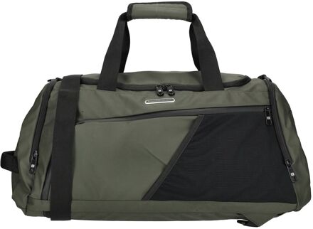 Enrico Benetti Northern Backpack / Travel Bag olive weekendtas handbagage Groen - H 30 x B 55 x D 25 cm