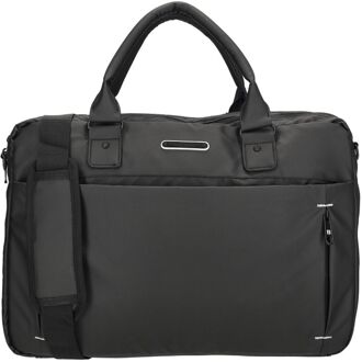 Enrico Benetti Northern Laoptopbag 17" black Zwart - H 30 x B 40 x D 15 cm