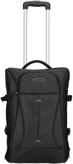 Enrico Benetti Northern Wheeler Bag blackreistas met wielen handbagage Zwart - H 50 x B 35 x D 25 cm