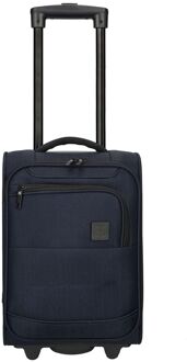 Enrico Benetti Oakville Underseater 40 cm blue zachte koffer lichtgewicht koffer Blauw - H 40 x B 25 x D 20 cm