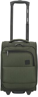 Enrico Benetti Oakville Underseater 40 olive green zachte koffer lichtgewicht koffer Groen - H 40 x B 25 x D 20 cm