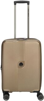 Enrico Benetti Richmond Cabin Spinner 55 bronze hardcase koffer Brons - H 55 x B 38 x D 20 cm